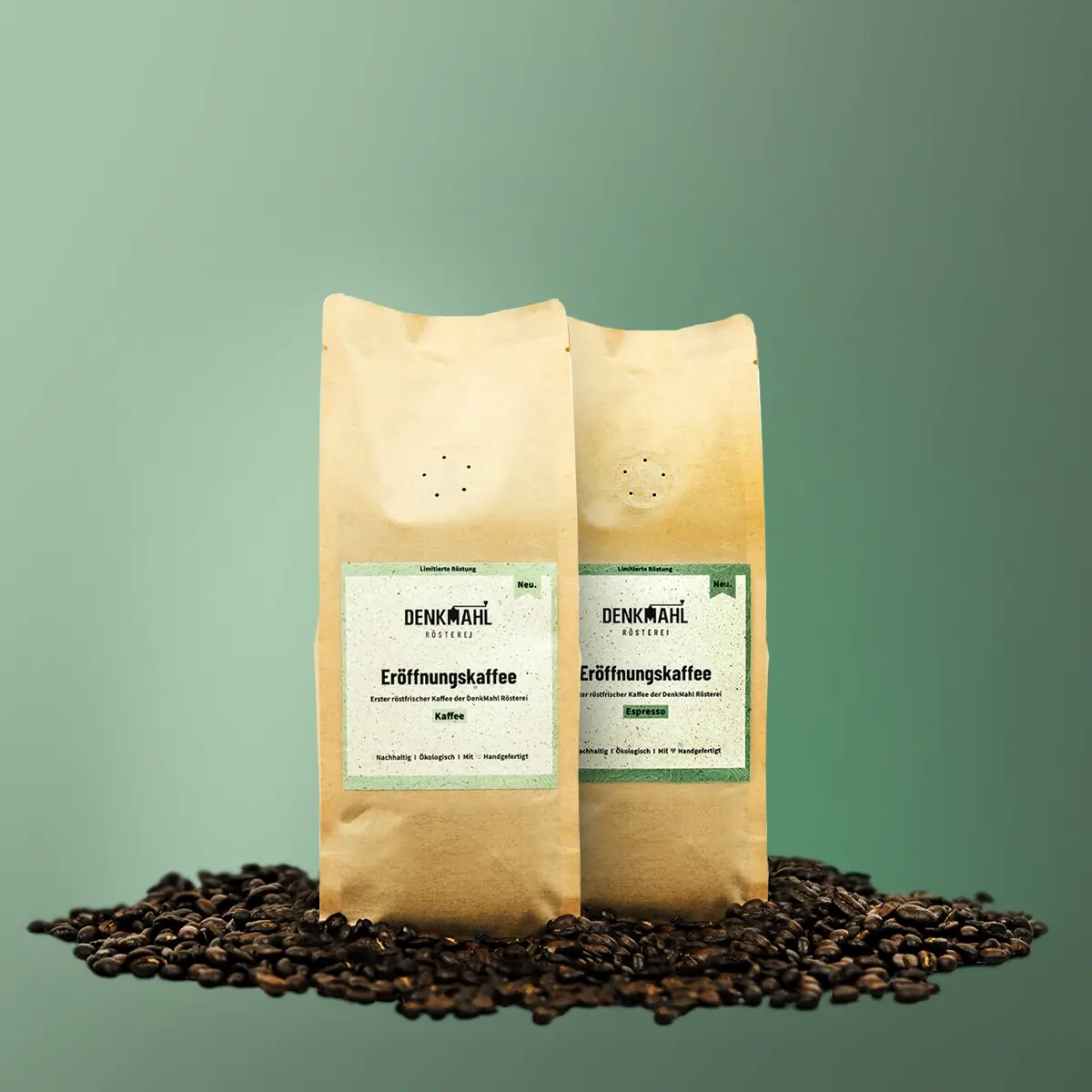 Espresso & Kaffeebohnen geröstet 100g Probierpaket
