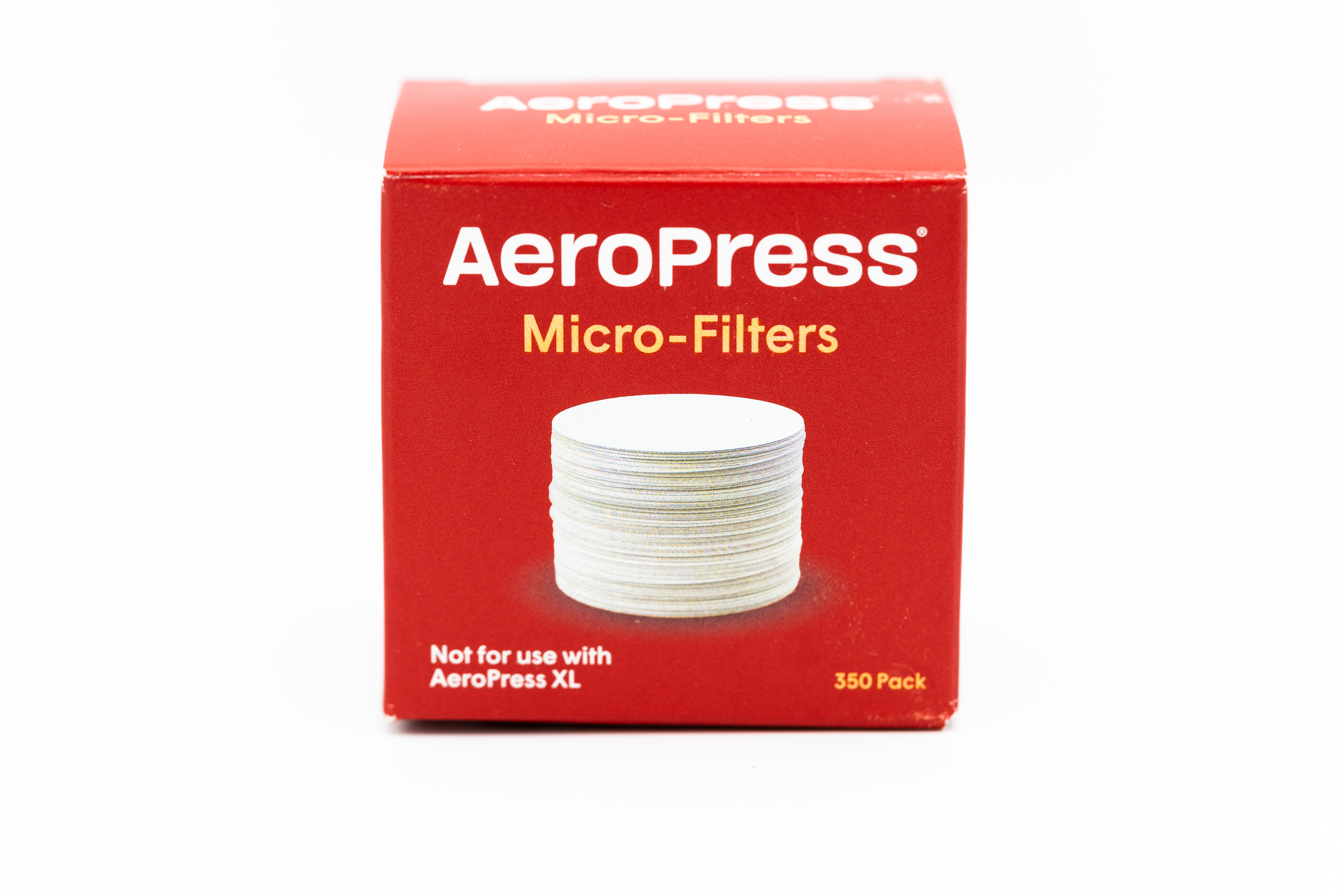 AeroPress Papier Micro-Filter 350 Stück Standard - Weiß